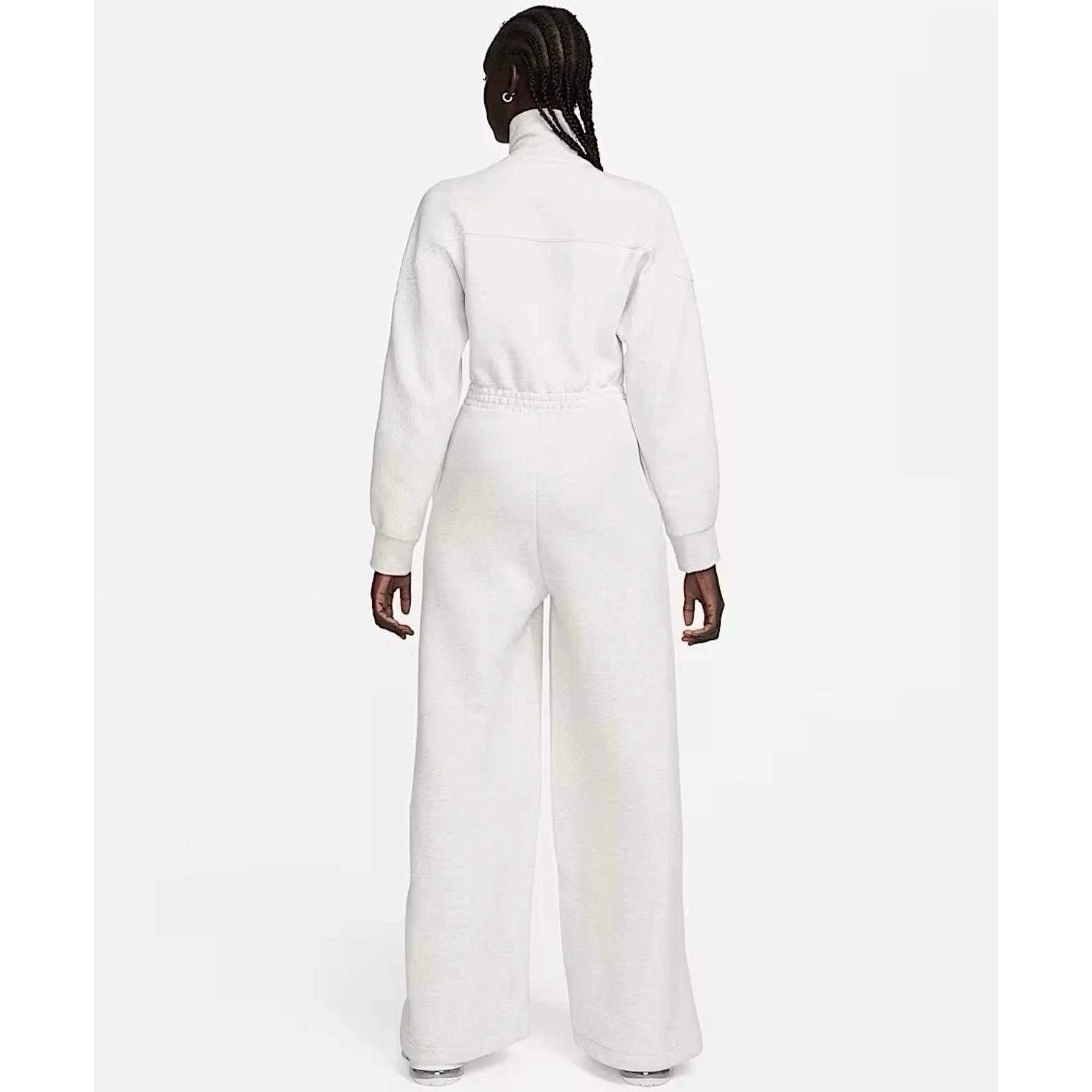 NWT Nike Tech Fleece Windrunner Jumpsuit Women's Small Grey FB8798-013