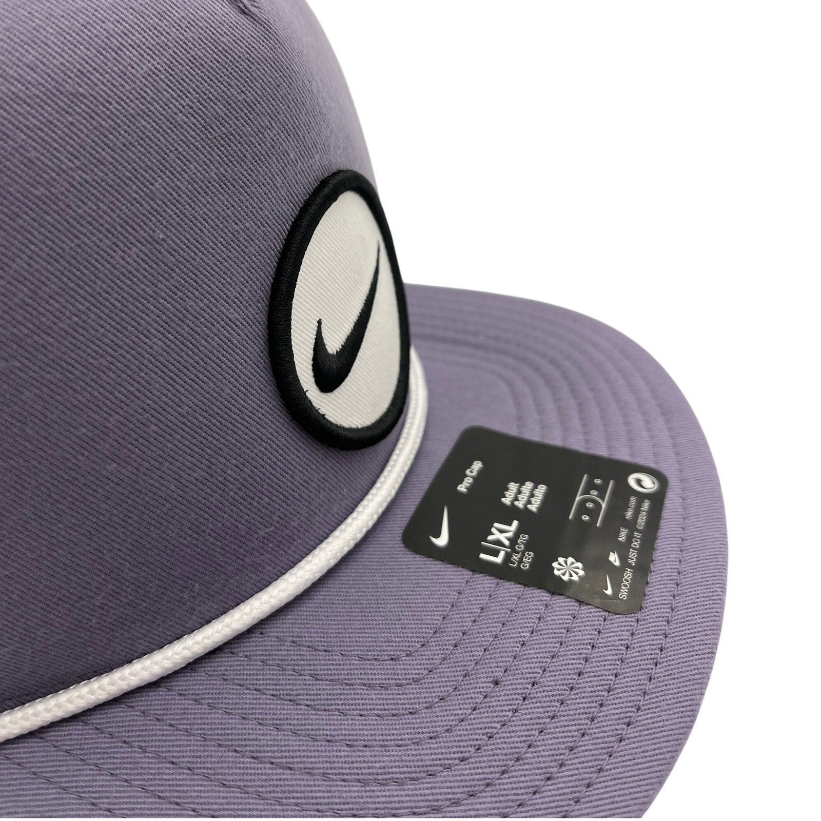 🧢 Nike Pro Cap – Purple | L/XL | Stretch Fit