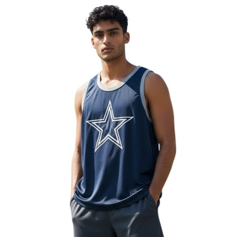 Dallas Cowboys NFL Mesh Tank Jersey – Men’s/MEDIUM