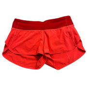 Lululemon Speed Short 2.5” Vibrant Coral Women’s Size 6 Running Athletic