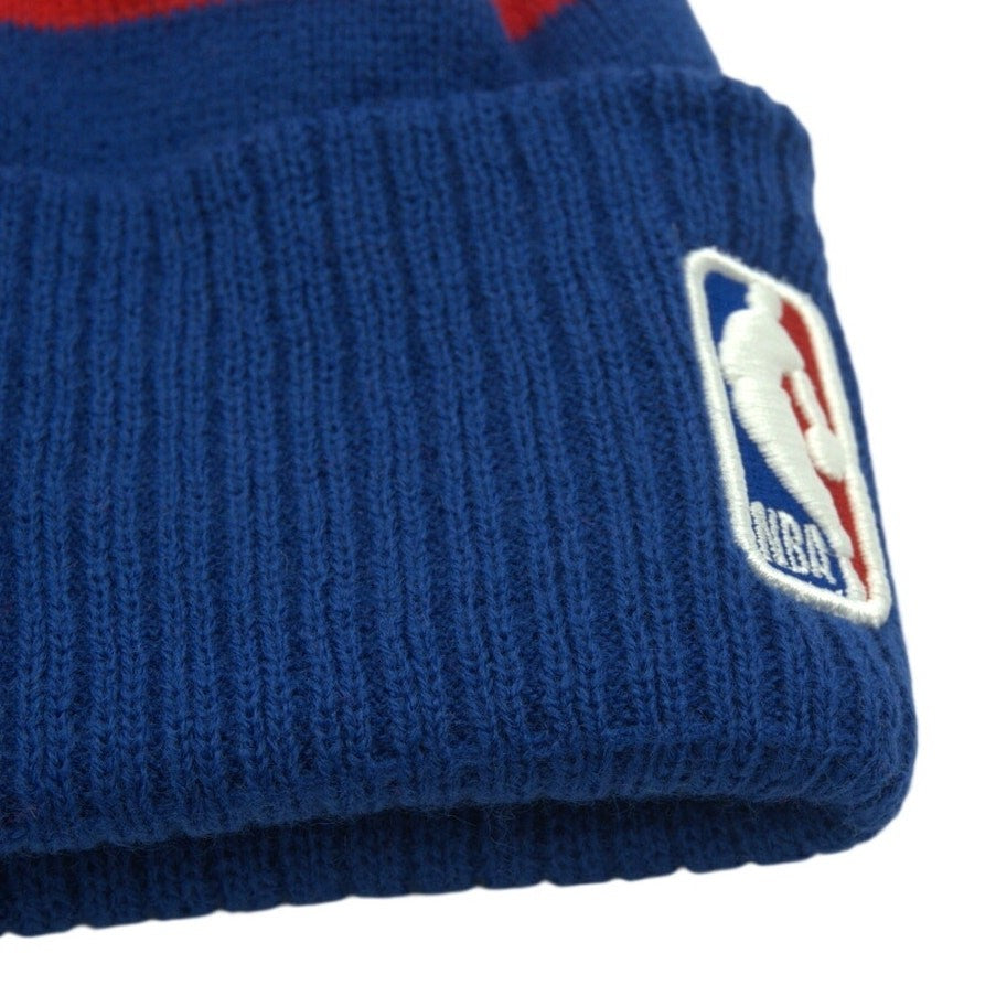 New Era Sacramento Kings Pom Beanie Youth Blue Red NBA Knit Hat – NWT