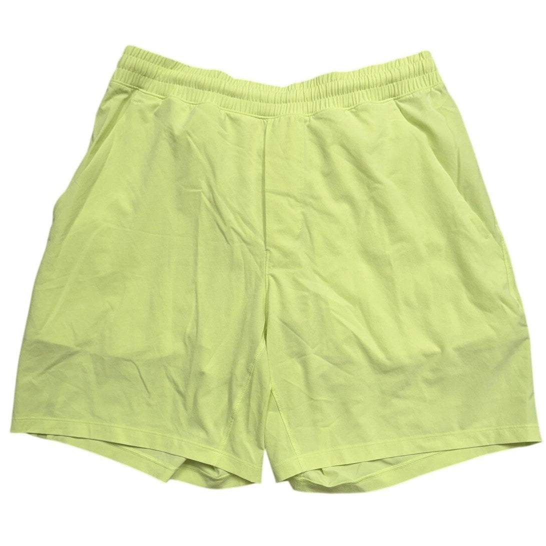 NWT Lululemon Men’s Medium Neon Green Athletic Shorts w/ Liner – Lightweight