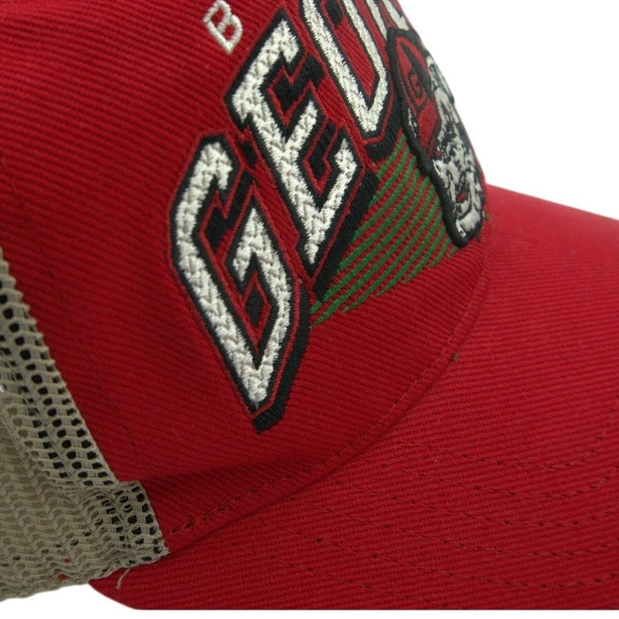 47 Brand Georgia Bulldogs Trucker Hat – Red / Khaki – NWOT