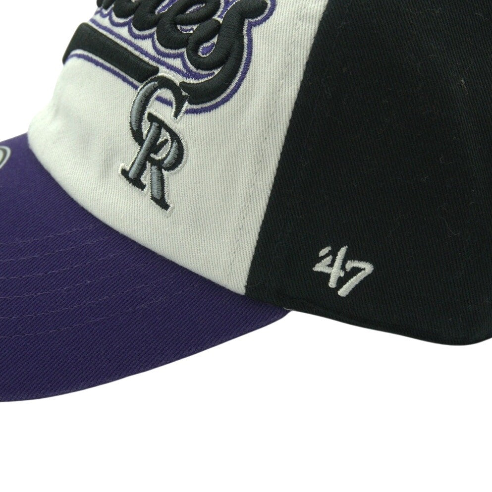 NWT Colorado Rockies Youth Hat 47 Brand Clean Up Adjustable MLB