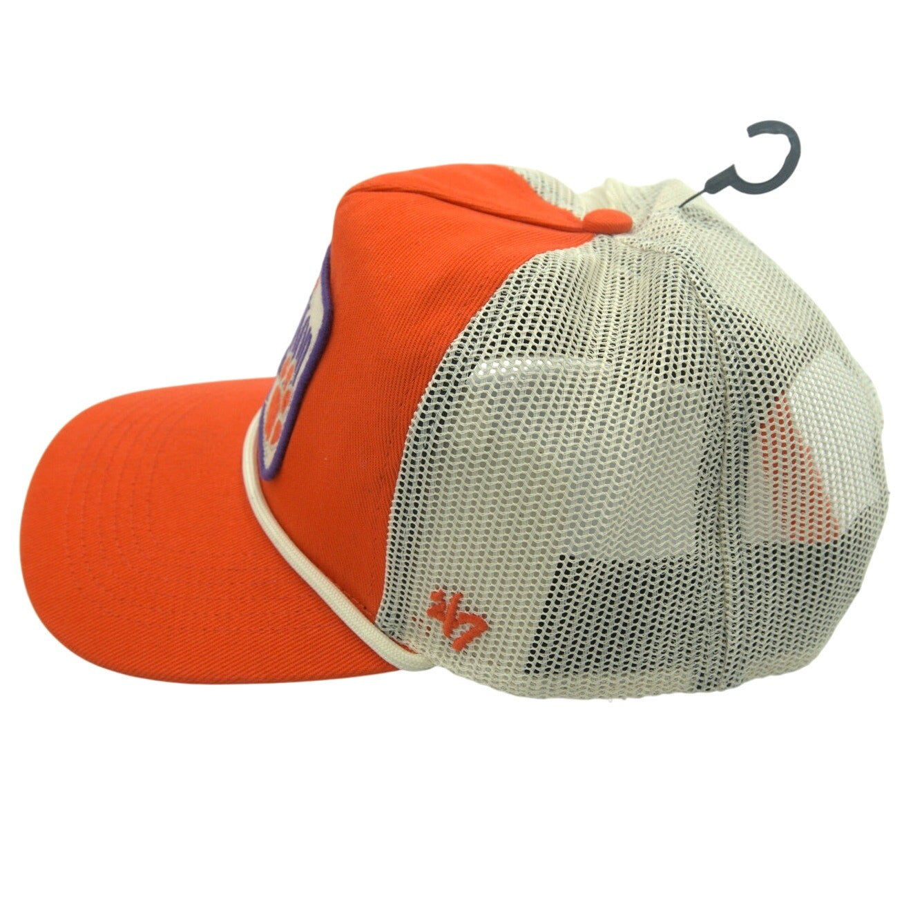 NWT ’47 Brand Clemson Tigers Trucker Hat – Orange / Cream – OSFM