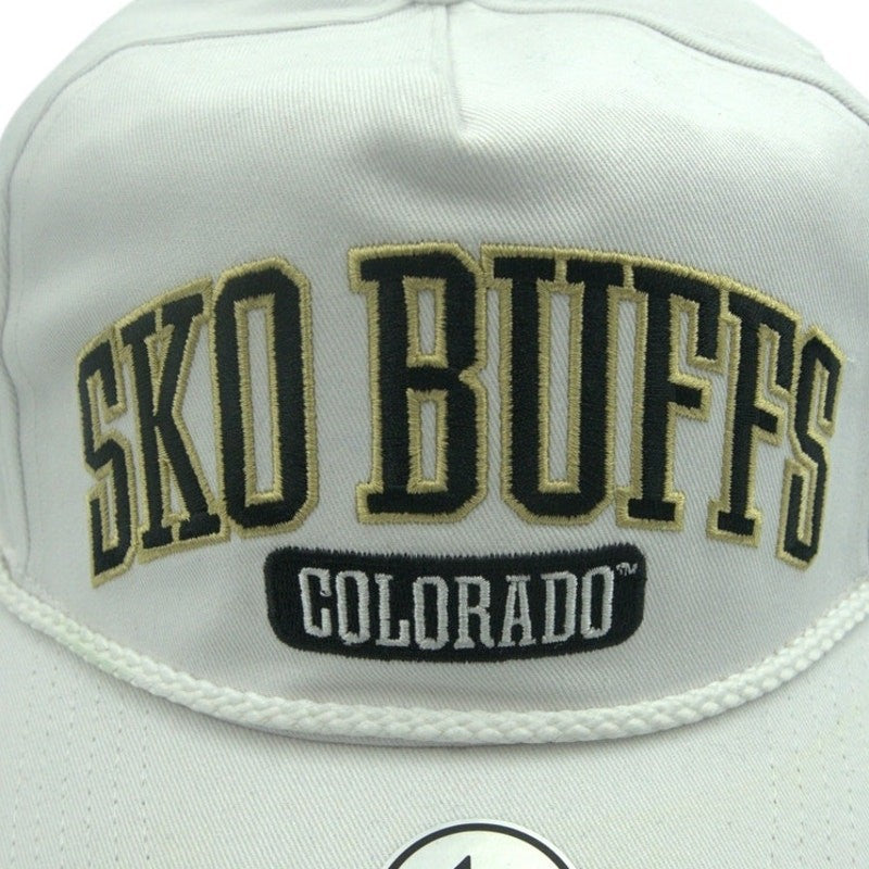 NWT ’47 A-Frame Brand Colorado Buffaloes “Sko Buffs” Rope Adjustable Hat
