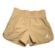 NWT Nike Jordan Youth Girls Large Khaki Shorts Legend Brown 5D170-XA3