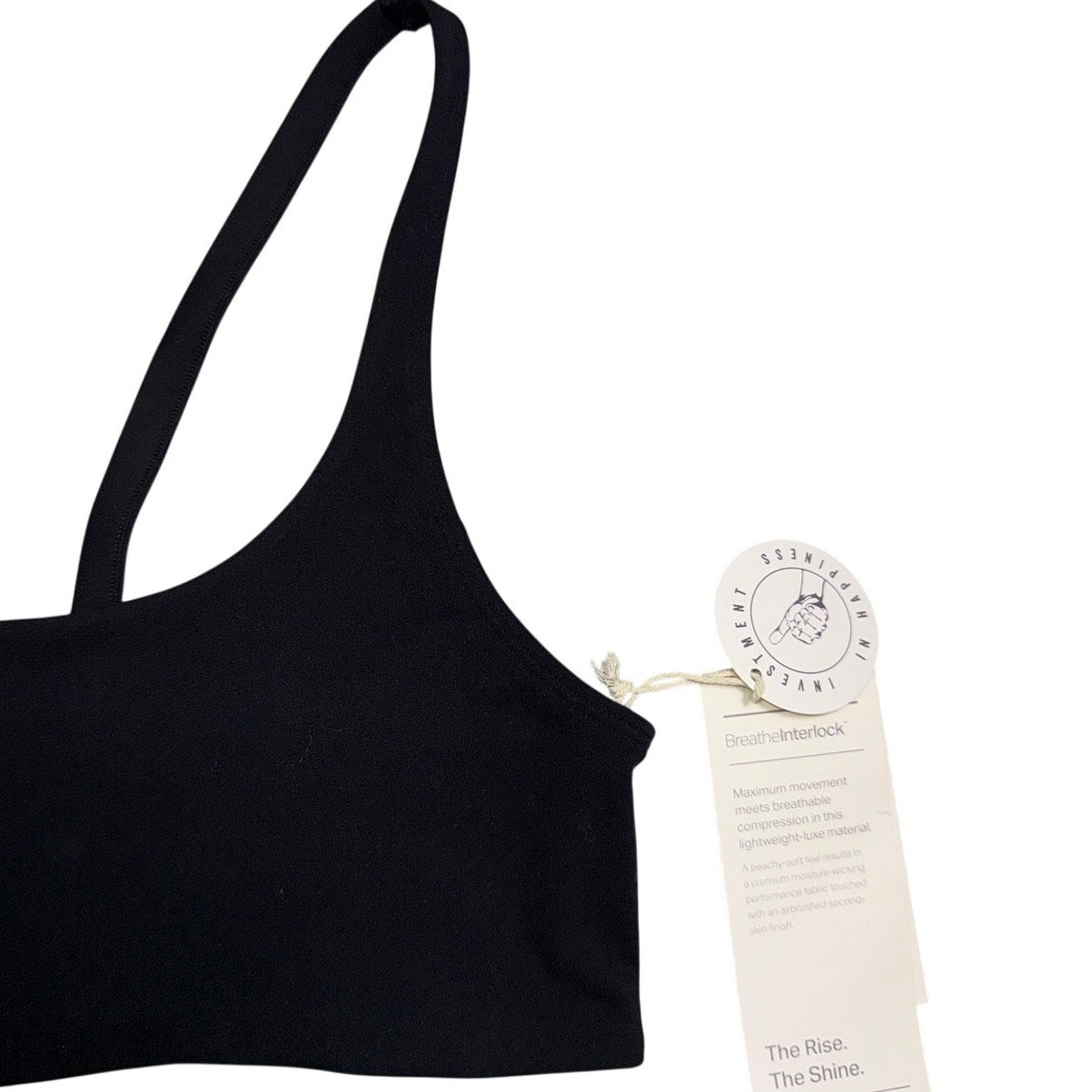 NWT Vuori Yosemite Bra Black VW104 Women’s Small Performance Sports Bra