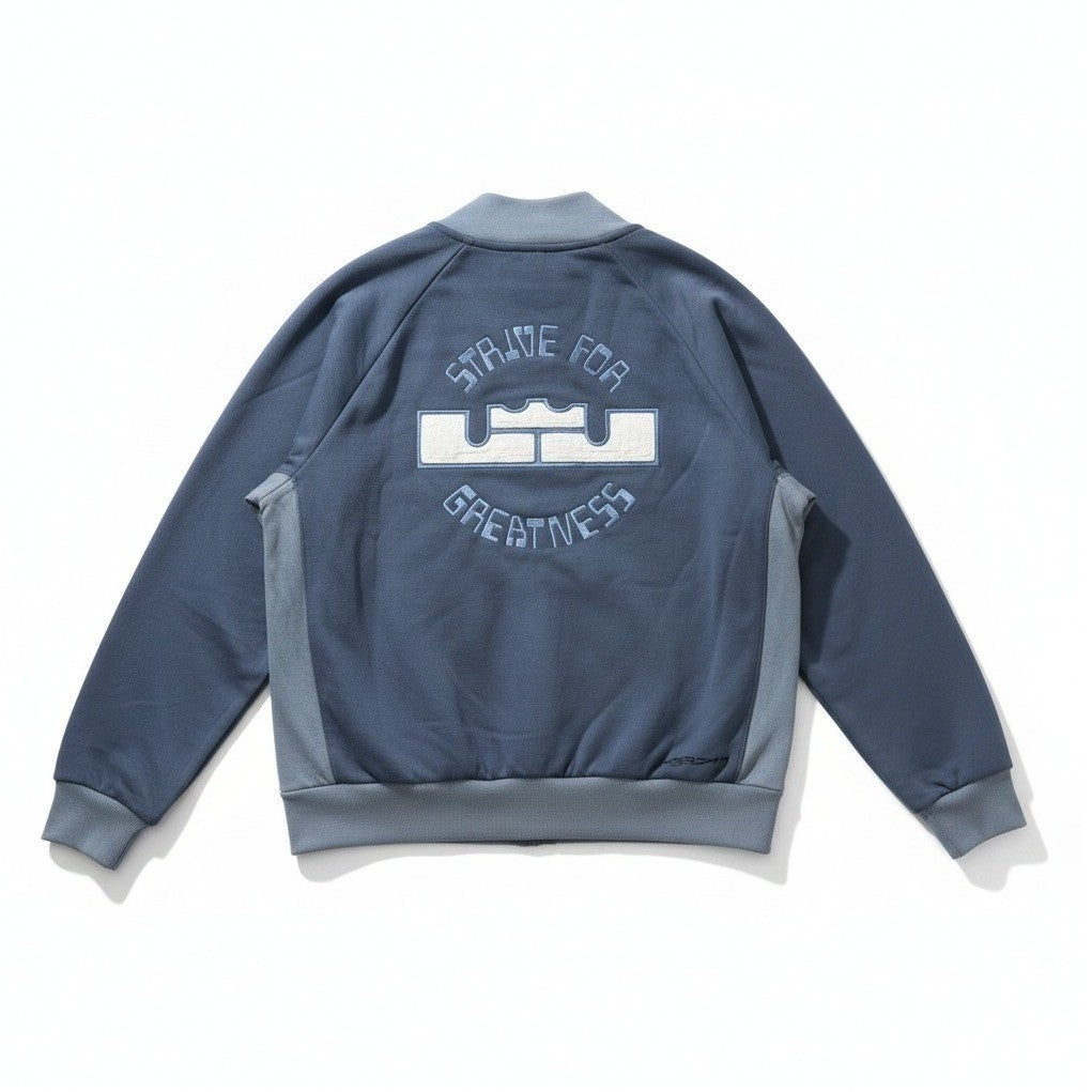 Nike LeBron Standard Issue Therma-FIT Varsity Jacket FZ1034 491 | Large