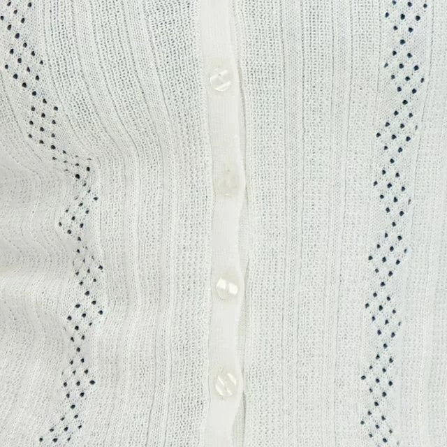 NWT AEROPOSTALE Cropped Scalloped Cardigan
