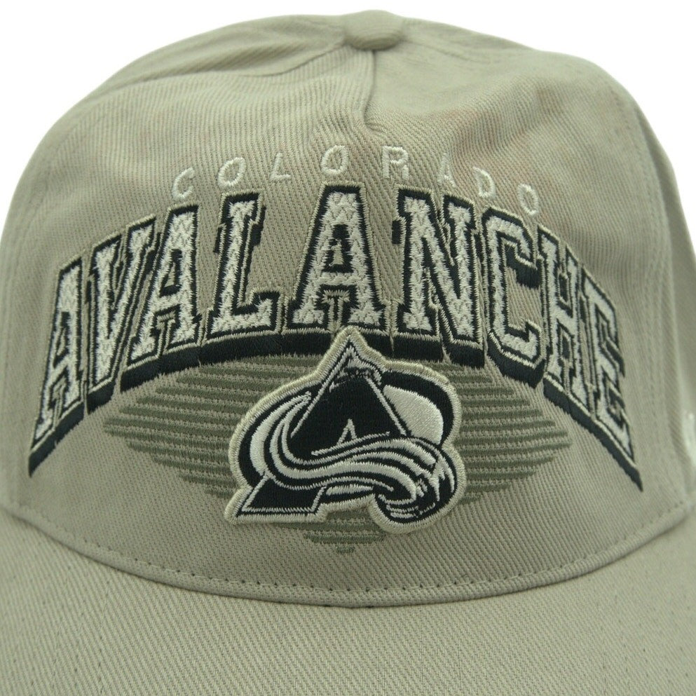 Colorado Avalanche ’47 Brand A-Frame Adjustable Hat – Khaki/Tan – NHL – NWOT