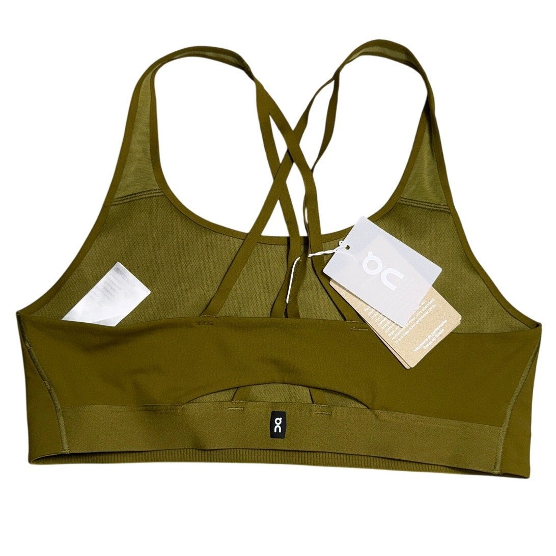 NWT On Running Movement Women’s XL Hunter Green OnCloud Performance Sports Bra
