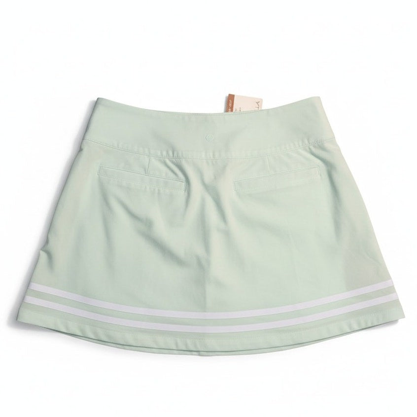CALIA Truelight Golf 15" Pleated Skirt in Mint Ceylon Green Women's 4