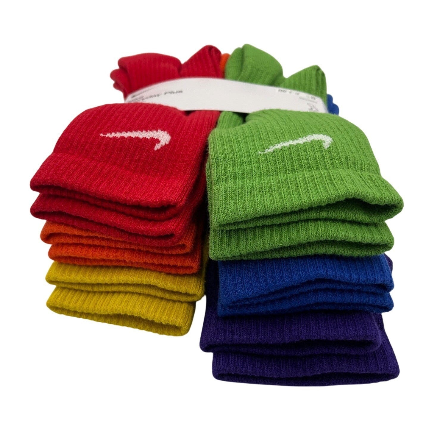 Nike Everyday Plus Cushioned Crew Training Socks – 6-Pack | Multicolor Unisex XL