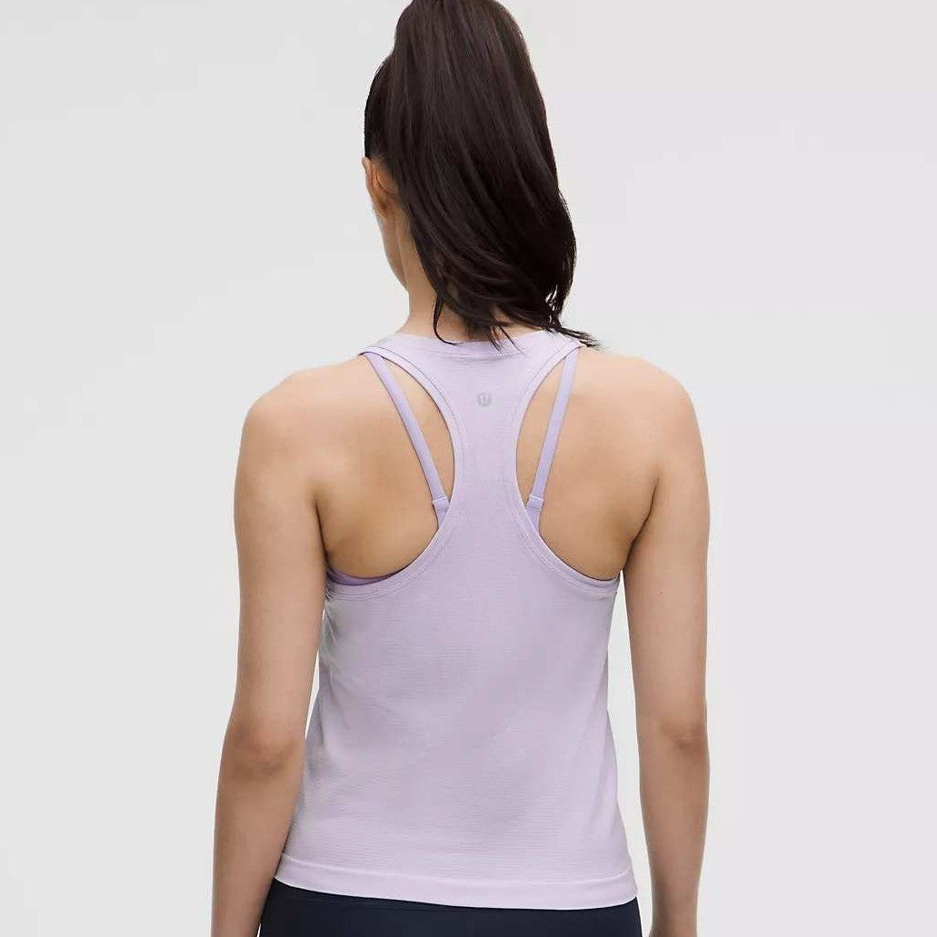 NWT Swiftly Tech Racerback Tank Top 2.0 - Lavender Frost - 12 Women's