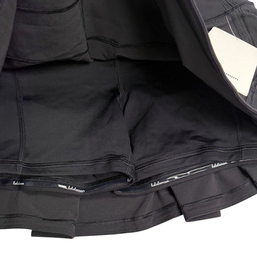 NWT Lululemon Pace Rival Mid-Rise Skirt – Black – Size 2