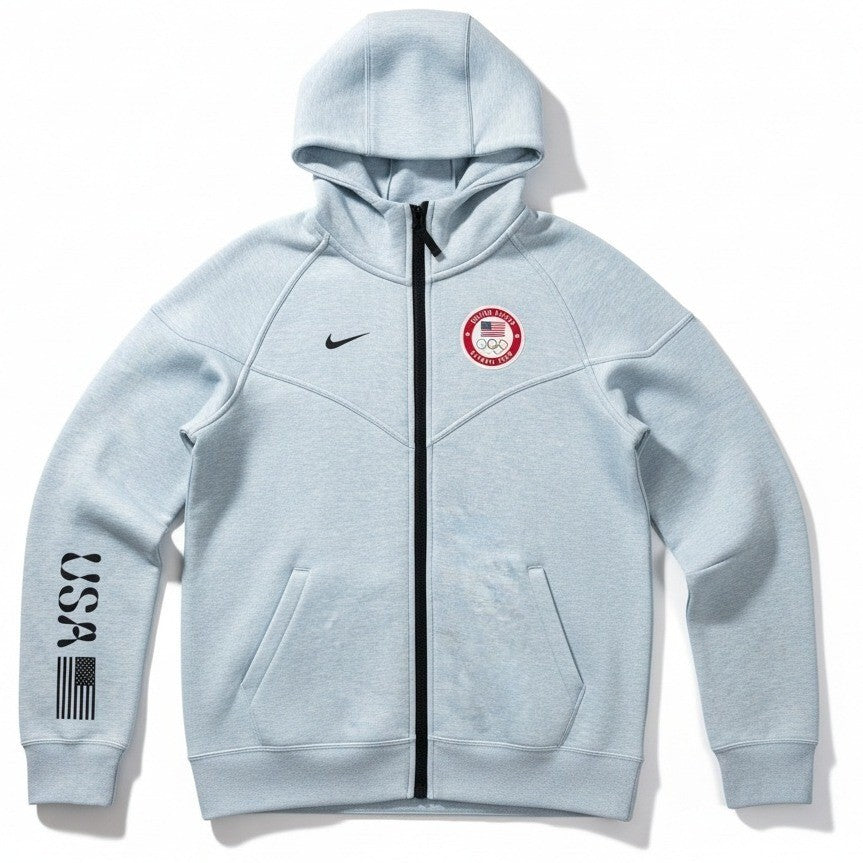 Nike Tech Fleece Windrunner Hoodie – Team USA Paralympic 2024 | Men's Small
