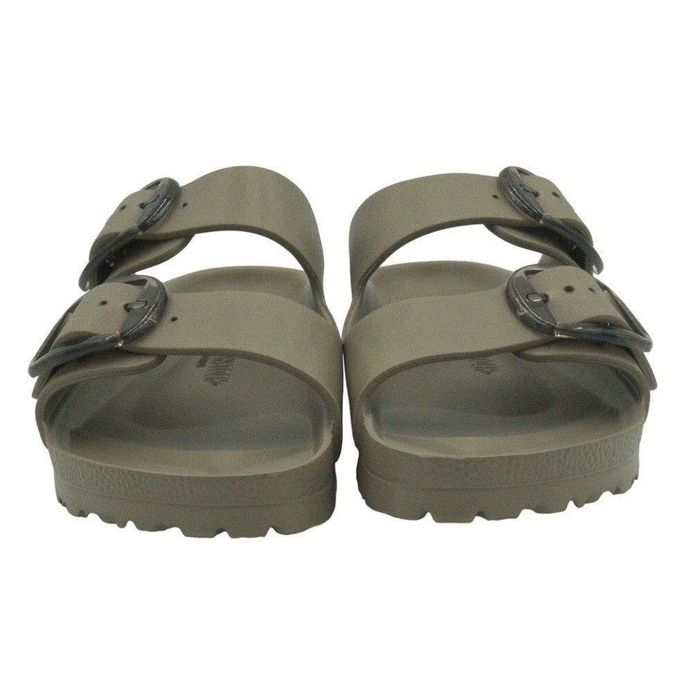 NWOT Birkenstock Arizona Big Buckle EVA Sandals Gray Taupe | Women’s 39