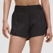 NWT Lululemon Hotty Hot High-Rise Lined Short 4” – Black – Women’s 4