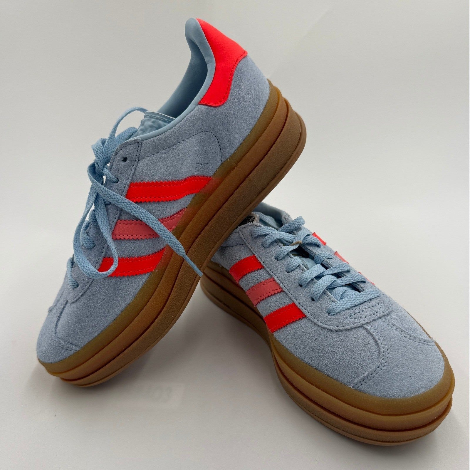 NIB/NWT adidas Gazelle Bold J US Size 5 | CLESKY / SOLRED / GOLDMT