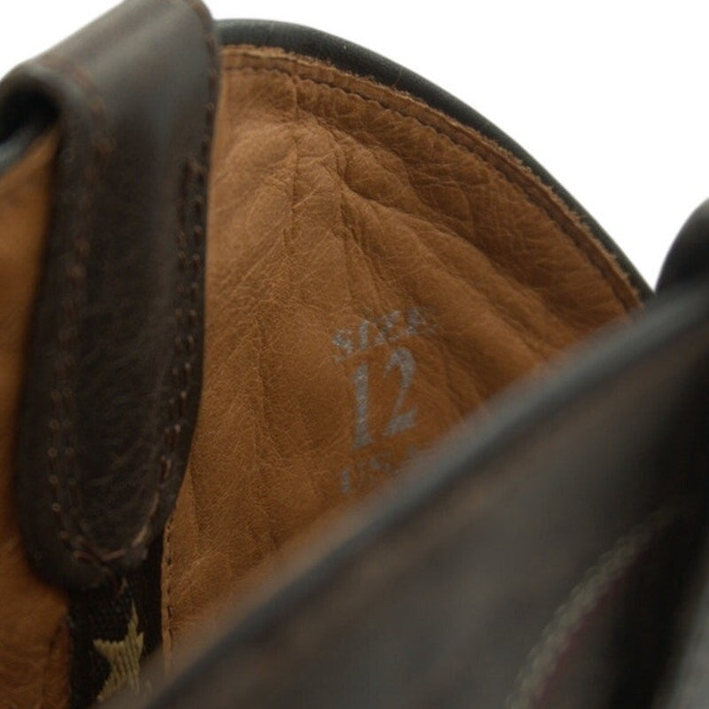 NWT Vaccari University “Texas A&M” Genuine Leather Cognac Boots Men's 12