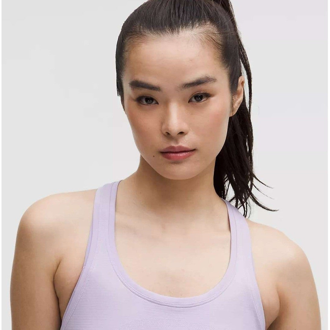 NWT Swiftly Tech Racerback Tank Top 2.0 - Lavender Frost - 12 Women's