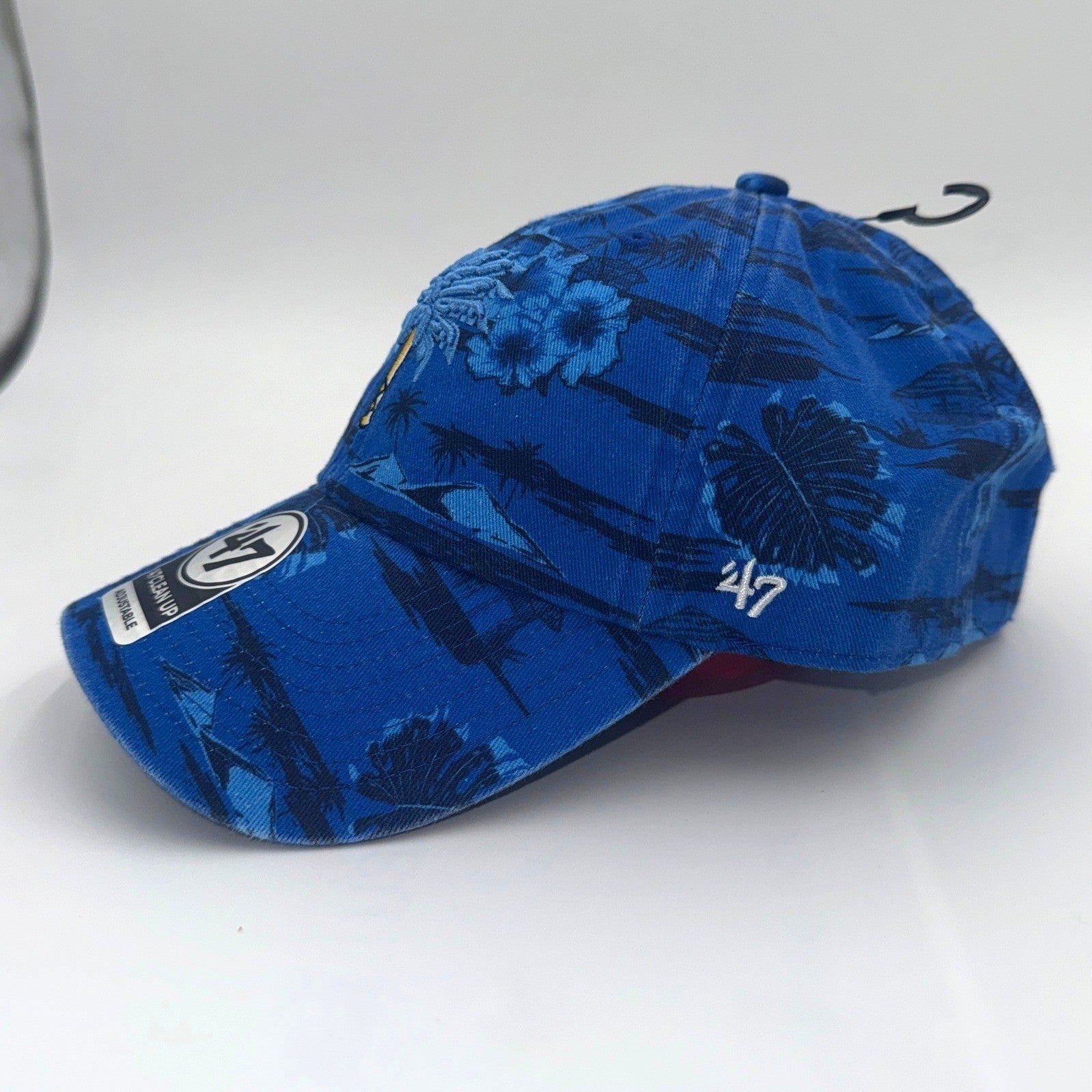NWT '47 Clean Up South Carolina Palmetto Tree Hat | Adjustable | Tropical Print