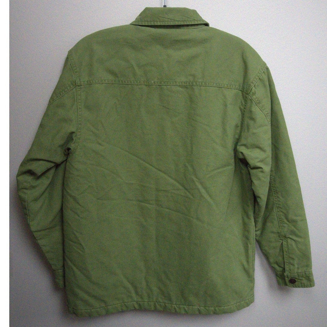 NWT Alpine Design Women's Extra Small Quilted Lined Chore Coat (Lush Olive)