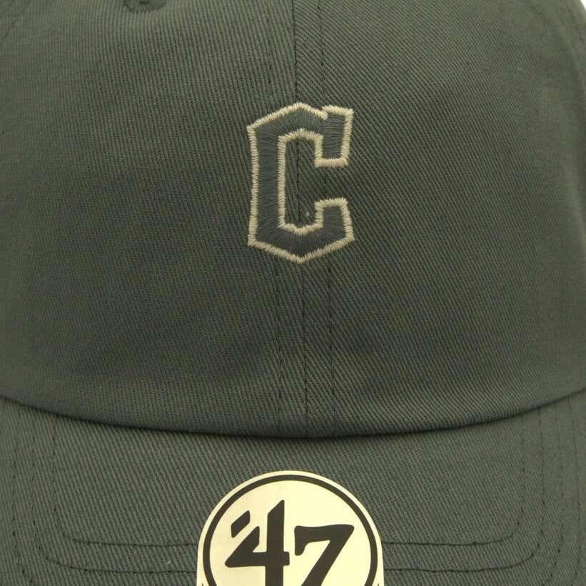 Cleveland Guardians ’47 Brand Clean Up Adjustable Hat – Slate Gray – MLB – NWOT