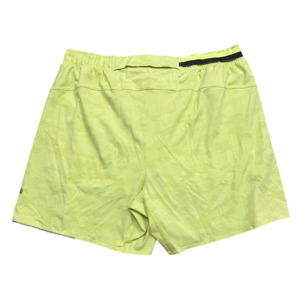 Lululemon T.H.E. Short XXL Neon Yellow Camo Men’s Training Short