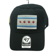 NWT 47 Brand NHL x Chicago, Chicago Flag Blackhawks Adjustable Hat – Unisex OSFM