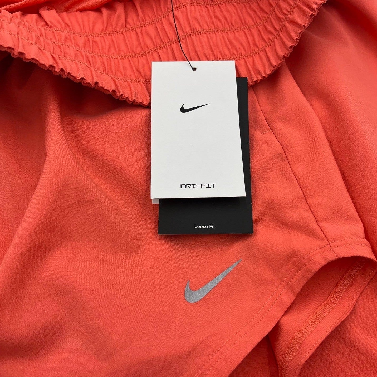NWT Nike Women's Training Shorts in Coral– XL | High-Waisted Dri-FIT | IM#722135
