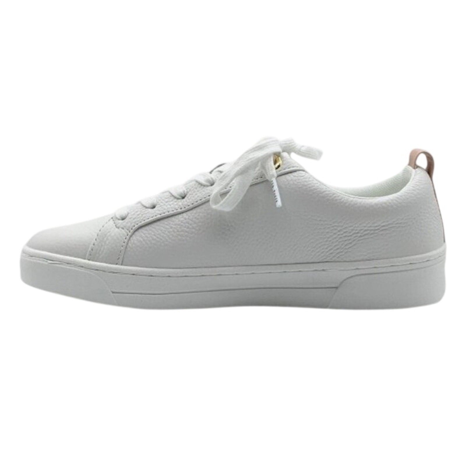 Copied - Ted Baker Bailey Icon Leather Sneakers – Pink & White – Women’s 7