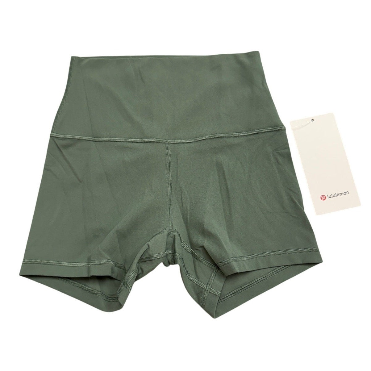 NWT Lululemon Align HR Short 4" GREU