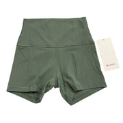 NWT Lululemon Align HR Short 4" GREU