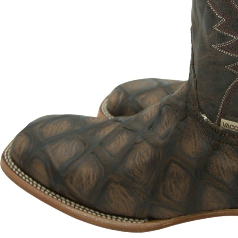 NWT Vaccari University “Texas A&M” Genuine Leather Cognac Boots Men's 12