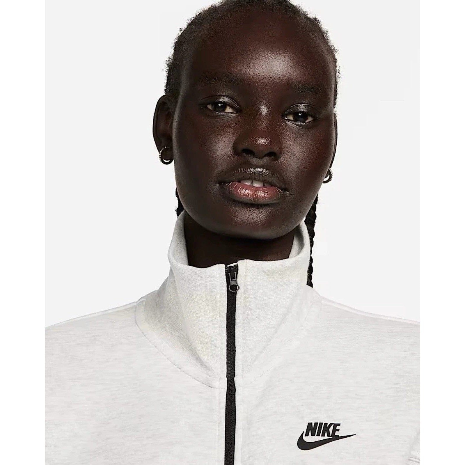 NWT Nike Tech Fleece Windrunner Jumpsuit Women's Extra Small Grey FB8798-013