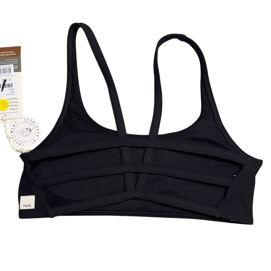 NWT Vuori Yosemite Bra Black VW104 Women’s Small Performance Sports Bra