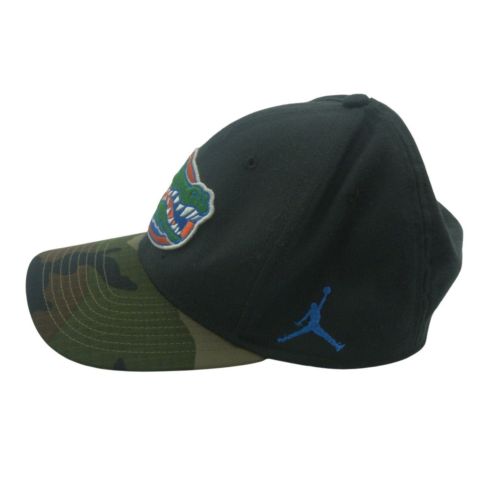 NWT Men's Florida Gator Authentic Team Issue Jordan Snapback Hat with Camo Bill