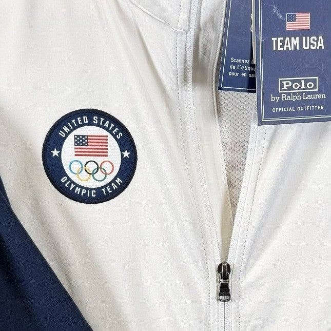 NWT Polo Ralph Lauren Team USA Olympics 2024 Full-Zip Jacket | Men's Medium