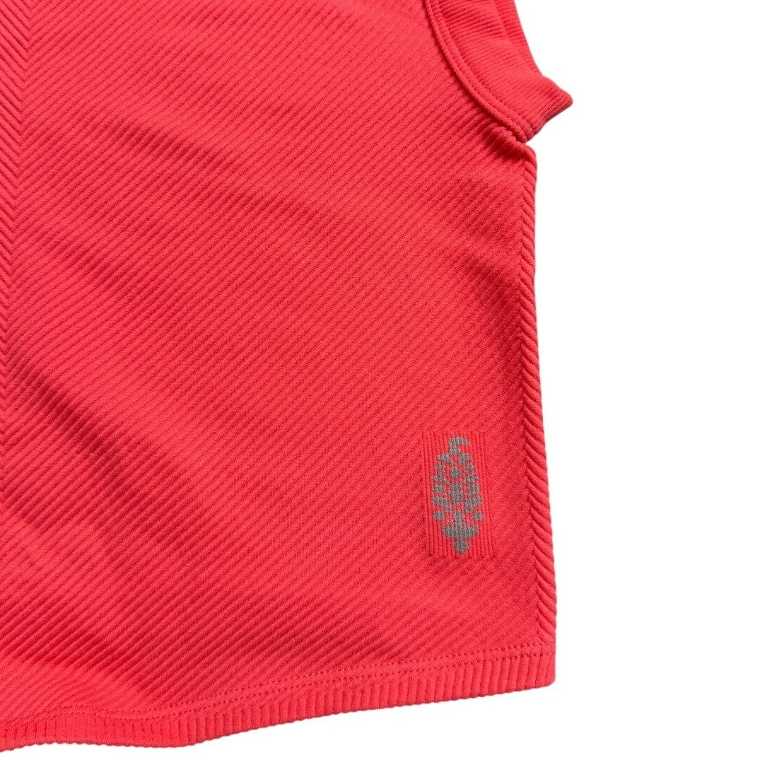 NWT FPMovement Ribbed Cropped Tank XS/S Coral Pink Performance Top