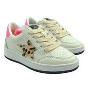 NIB Vintage Havana VHK White Leopard Multi Sneakers – Girls Size 8