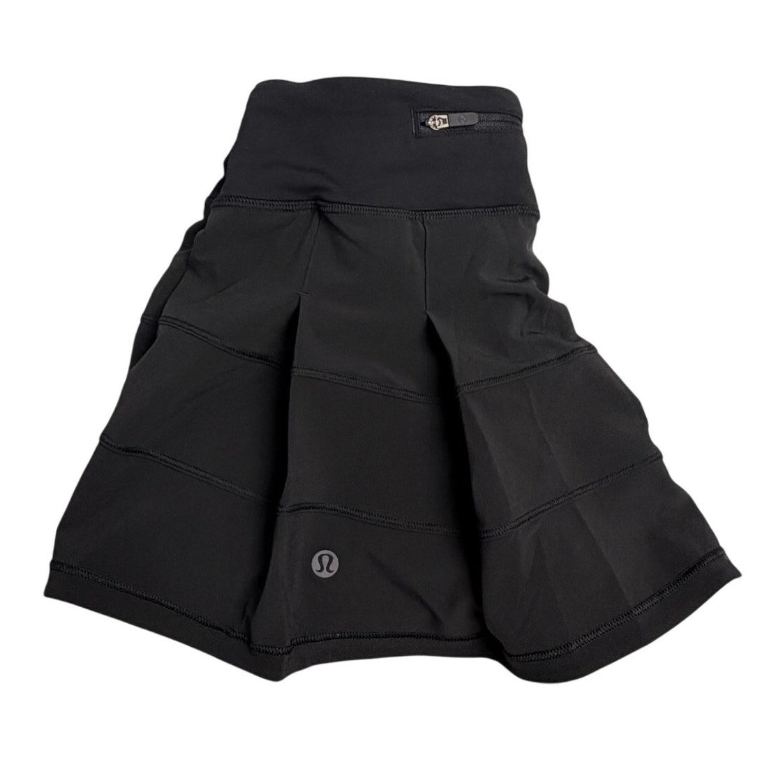 NWT Lululemon Pace Rival Mid-Rise Skirt – Black – Size 2