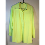 Nike 24.7 Dri-FIT Women's Training Shirt Dress Volt Green Large HM8385-701 NWT