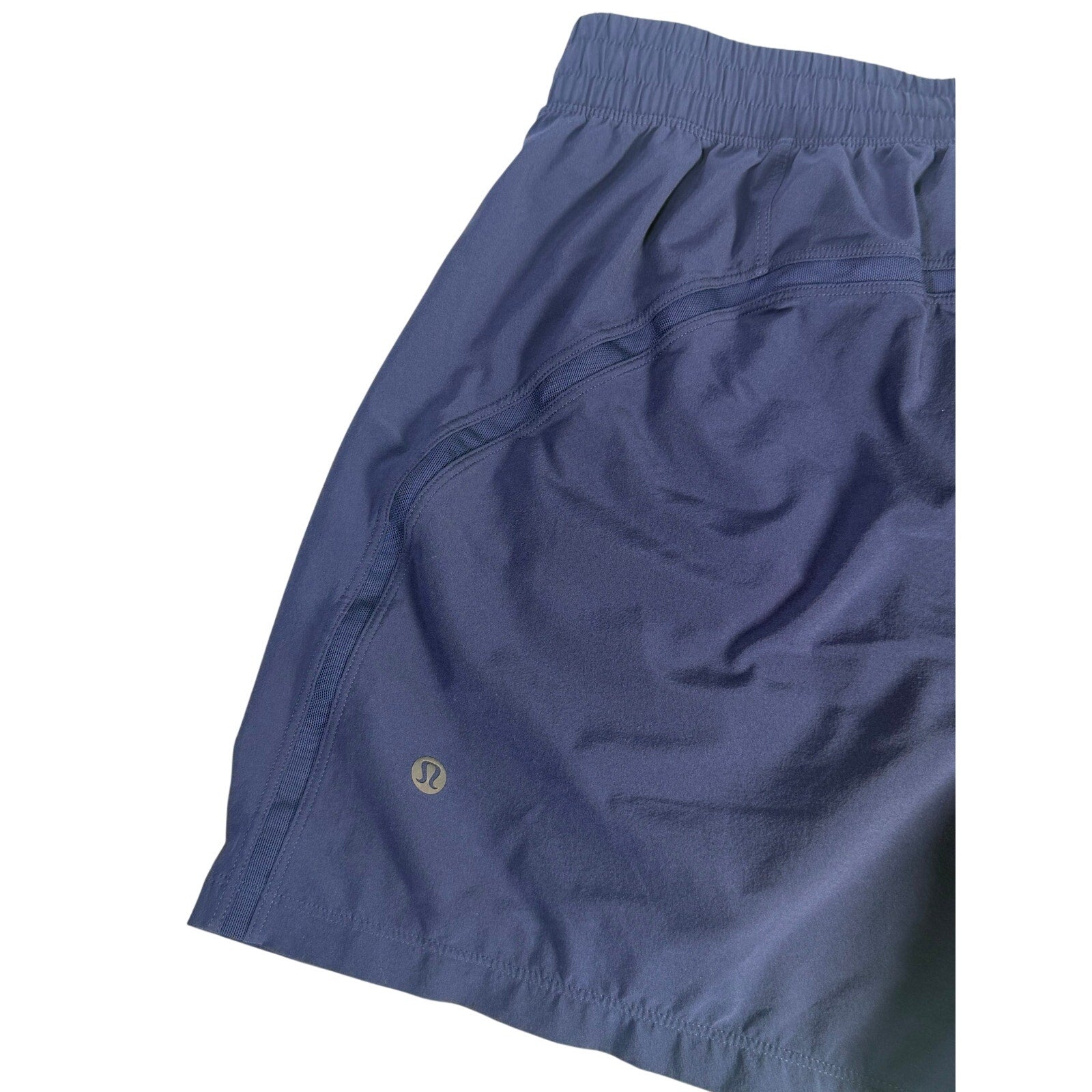 Lululemon Men’s Athletic Running Shorts Navy Blue Size M
