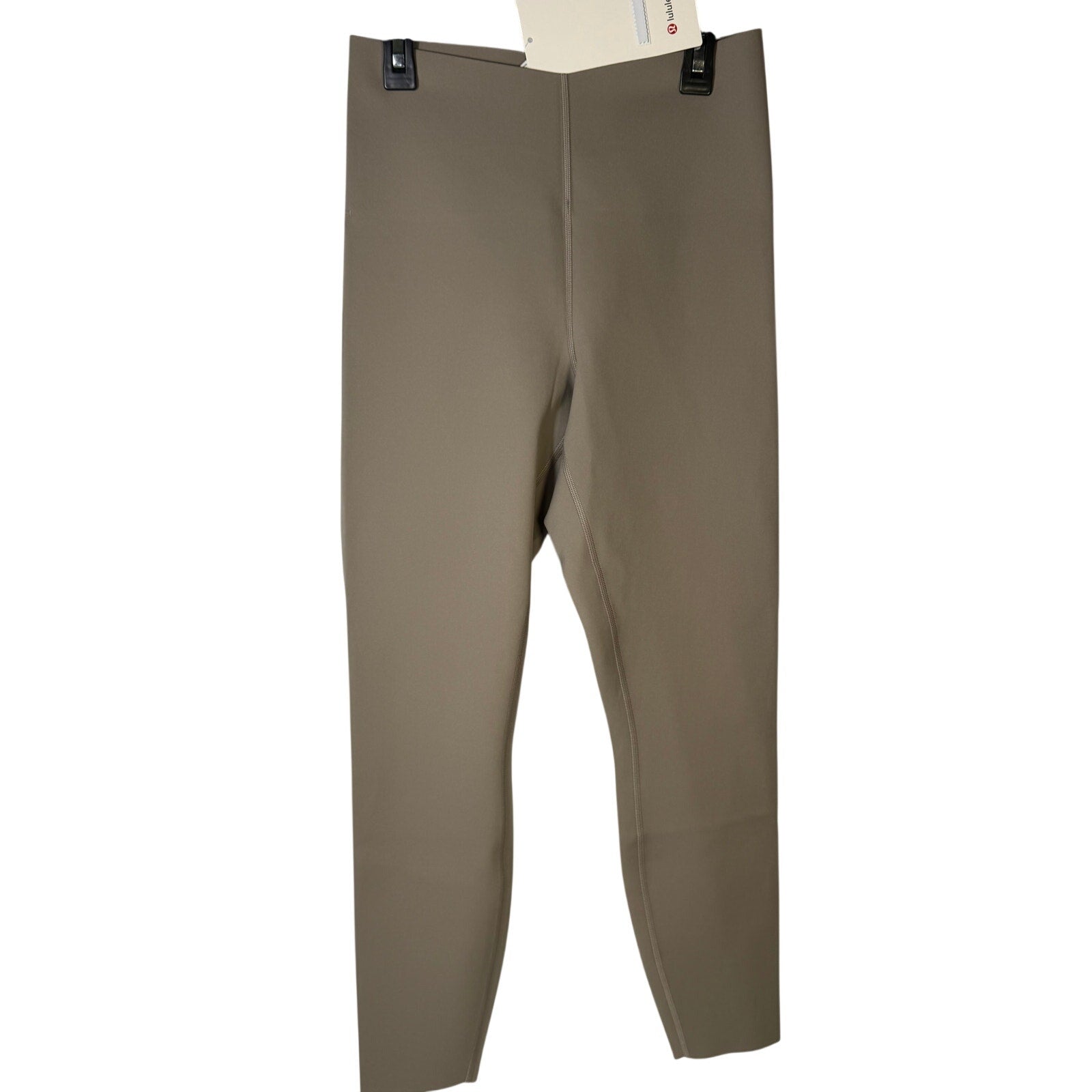 lululemon Glow Up Super-High-Rise Tight 25” Taupe Gray Size 10 NWT