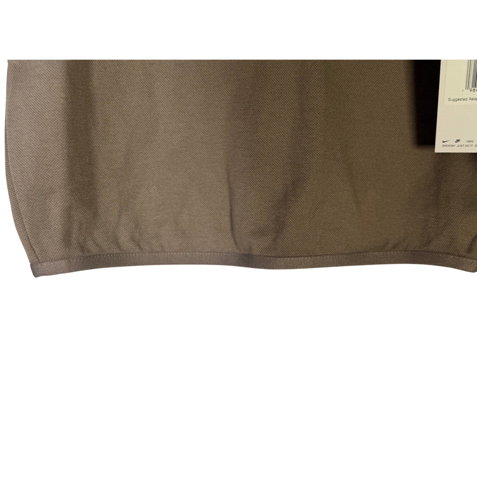 Nike Women’s Short-Sleeve Golf Polo Mink Brown Size XS