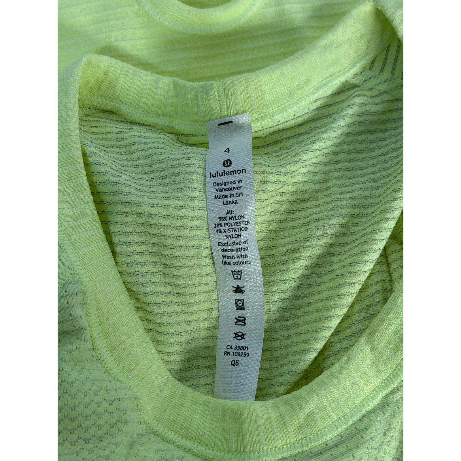 Lululemon Swiftly Tech Long Sleeve Shirt Women's Size 4