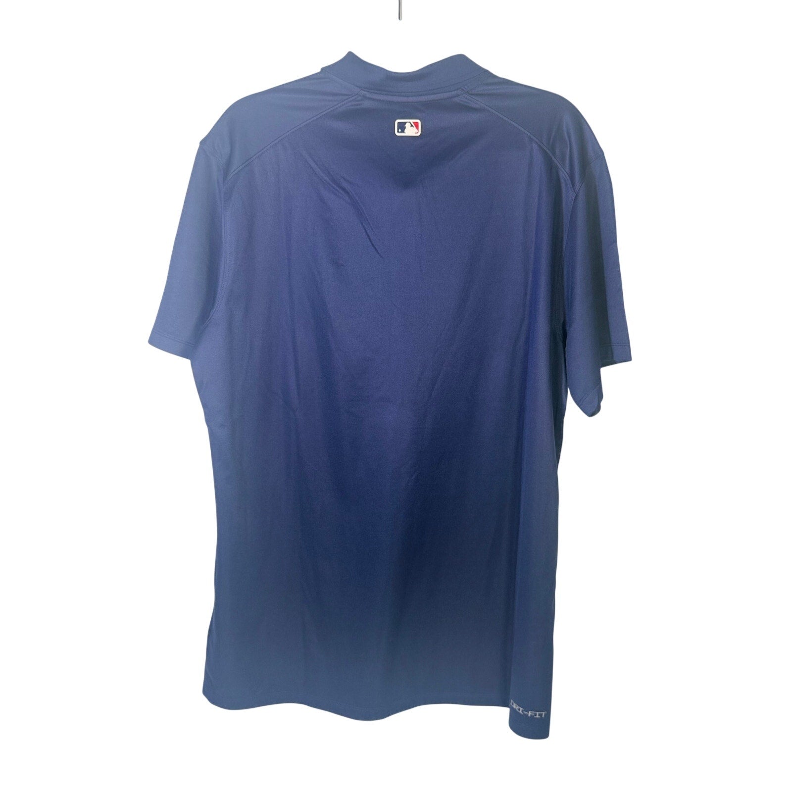 Nike Atlanta Braves Authentic Collection Men’s Dri-FIT Polo Shirt Size L Navy NWT