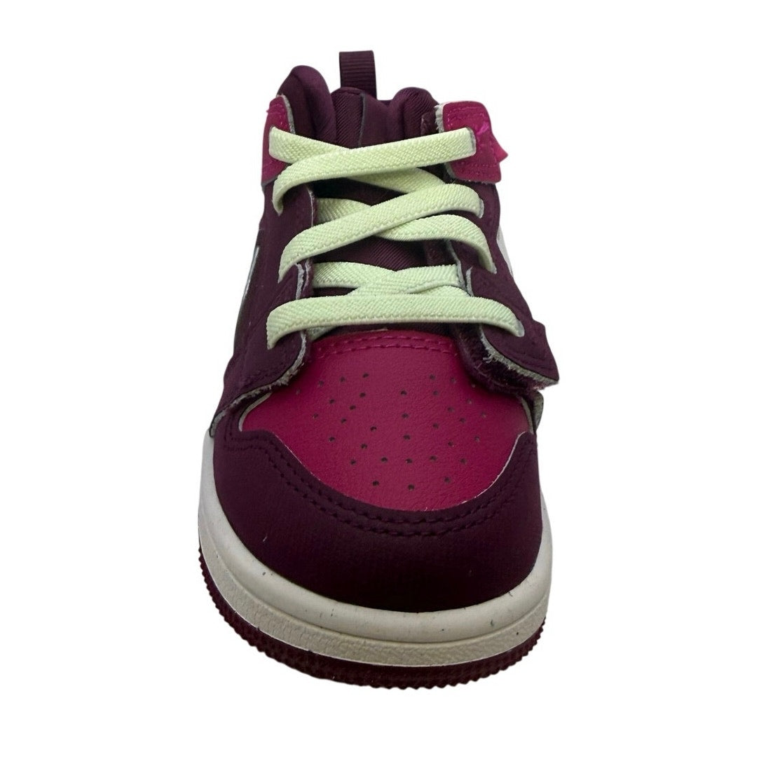 Jordan 1 Mid RM EasyOn (TD) – Toddler Size 7C – Bordeaux / Active Pink / White – FQ1283-600